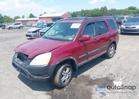 2002 Honda Cr-V Ex from USA, damaged, VIN SHSRD78862U007952
